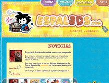 Tablet Screenshot of espal3ds.com